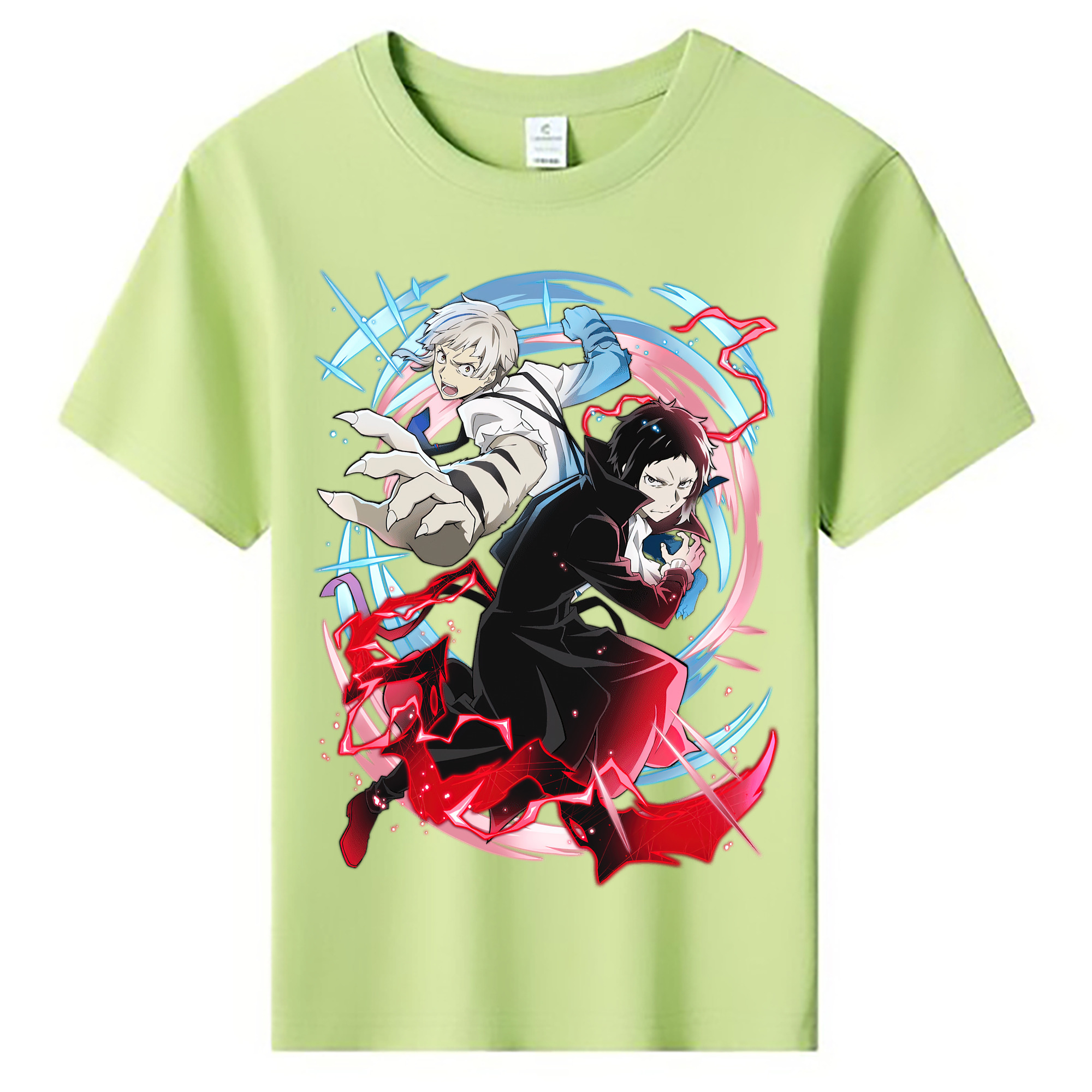 （画像用） 文豪ストレイドッグス Bungo Stray Dogs 綿100％キッズTシャツ（フロントプリント）